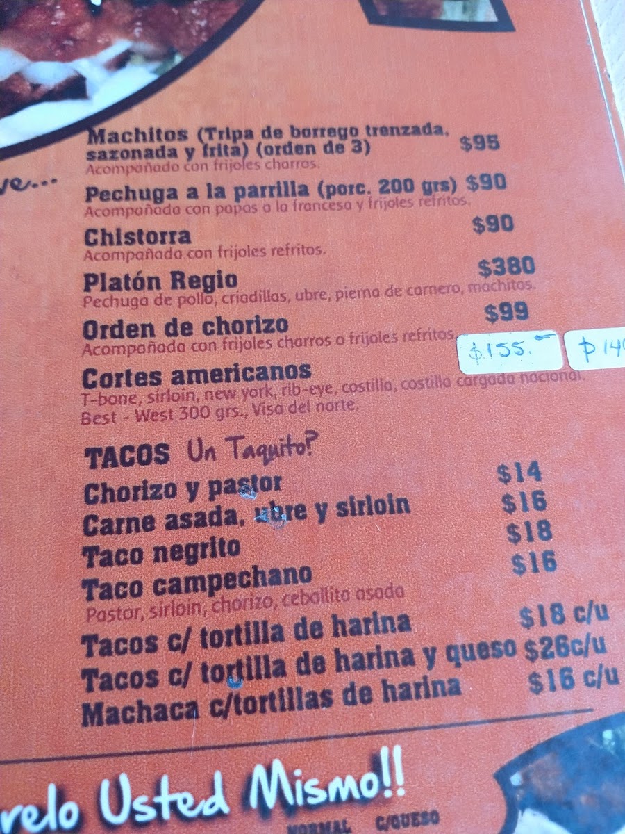 El Fogón Norteño Suc. Centro Menu - Image 6